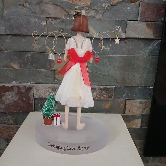 Down to Earth Angel Hallmark Figurine Angel of Good Cheer NEW Open Box Gift Idea - Picture 7 of 12